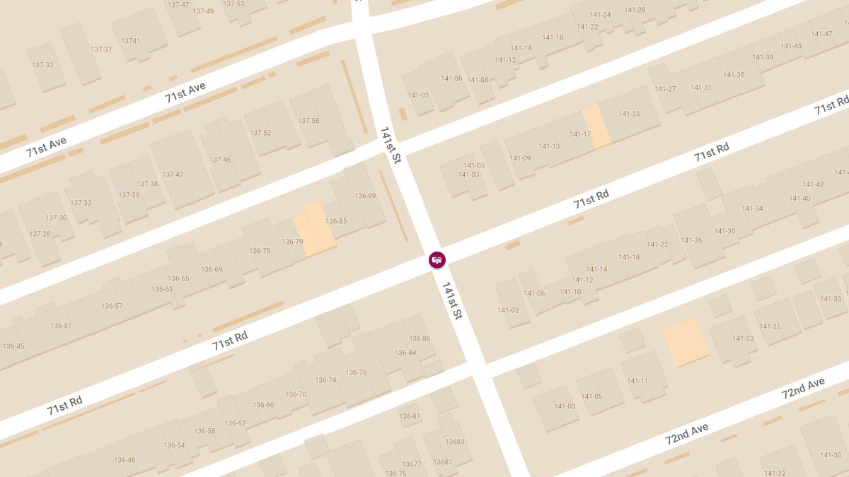 Collision with Injuries at 141st St & 71st Rd