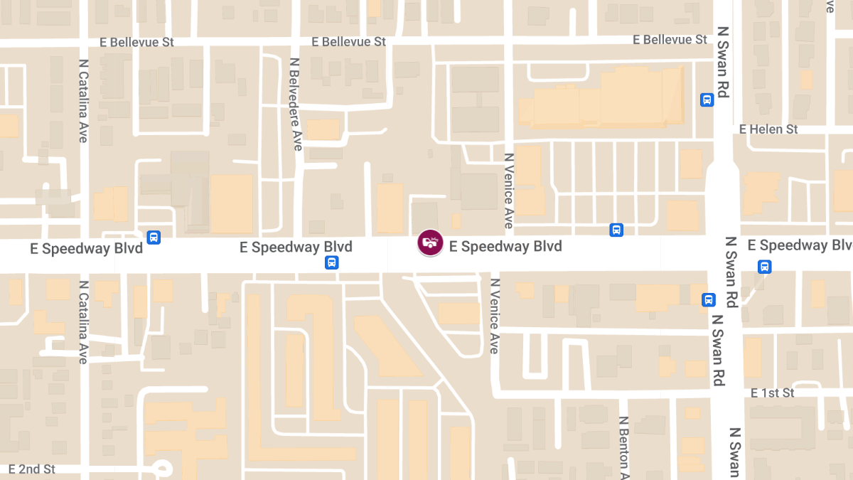 Collision with Injuries at 4500 East Speedway Boulevard