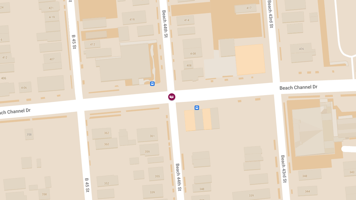 Collision with Injuries at Beach 44th St & Beach Channel Dr in Far Rockaway