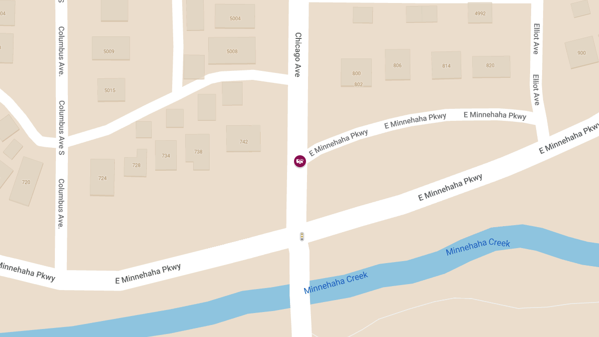 Collision with Injuries at E Minnehaha Pkwy & Chicago Ave