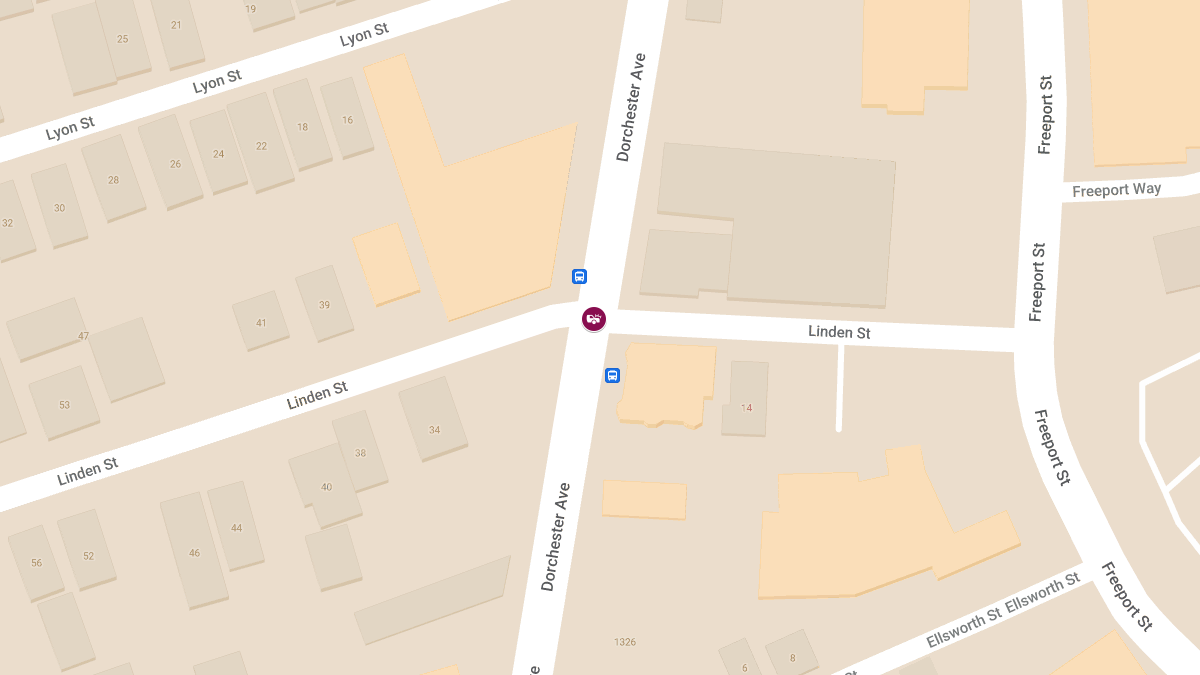 Collision with Injuries at Linden St & Dorchester Ave