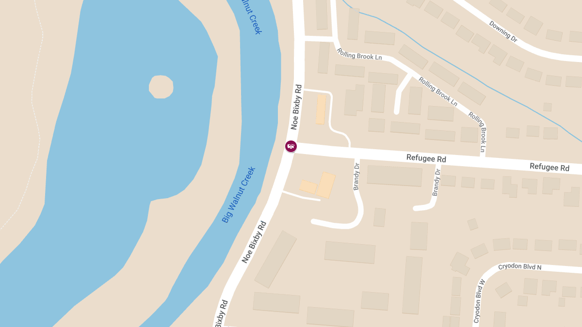 Collision with Injuries at Noe Bixby Rd & Refugee Rd