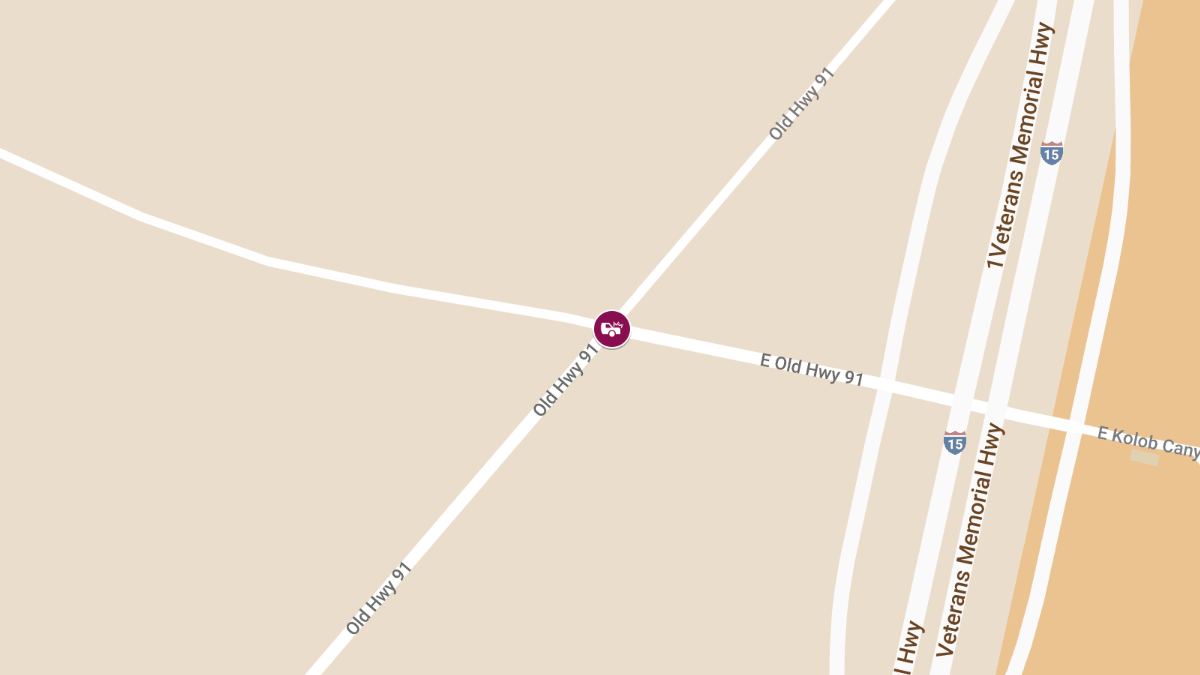 Collision with Injuries at Old Hwy 91 & Approx MP 9