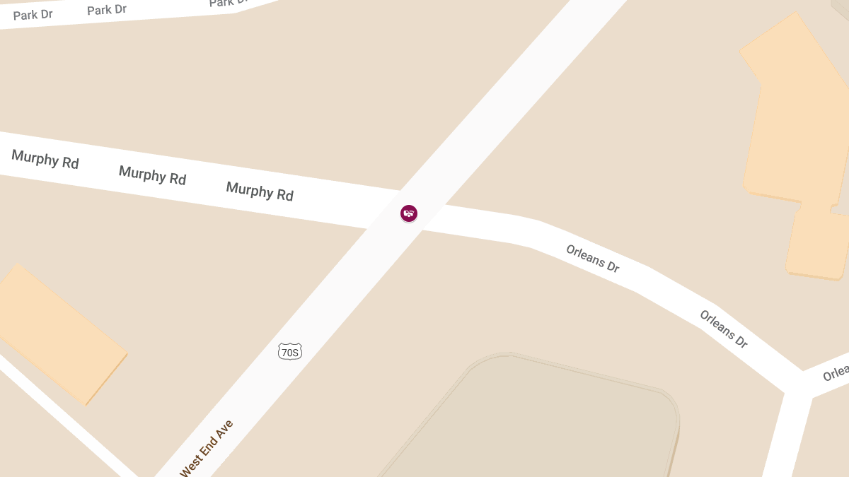 Collision with Injuries at West End Ave & Orleans Dr