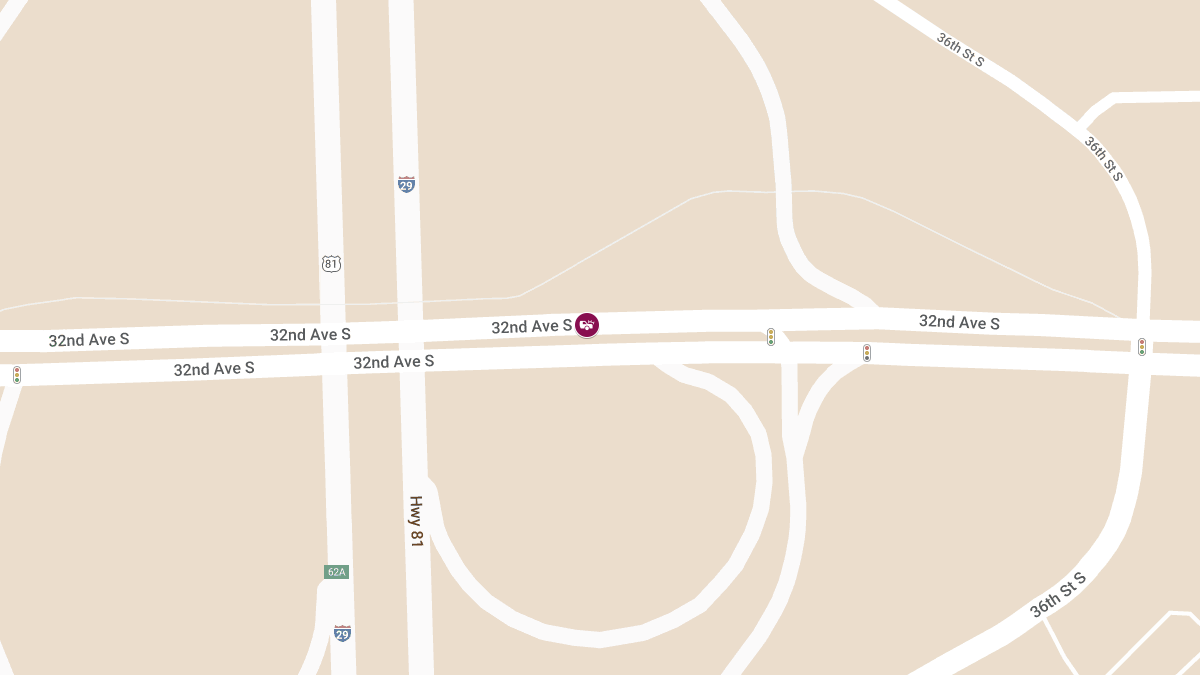 Collision with Injuries on 32nd Ave S