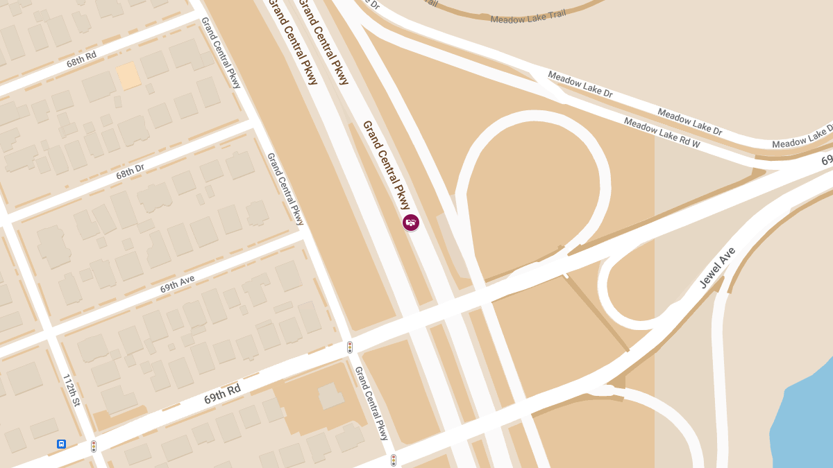 Collision with Injuries on Grand Central Pkwy in Briarwood