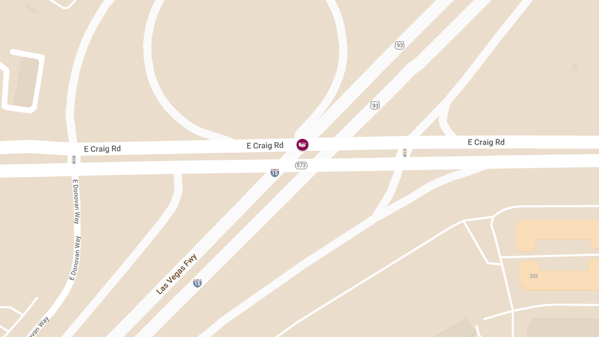 Collision with Injuries on IR-15 N at Craig Rd