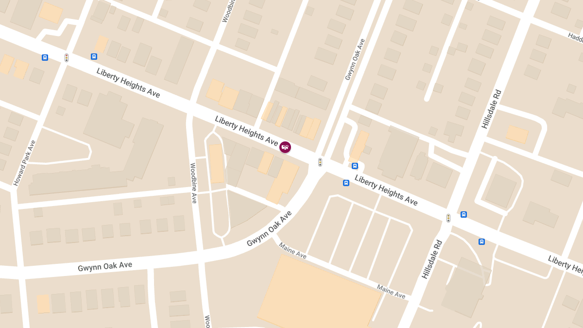 Collision with Injuries on Liberty Heights Ave