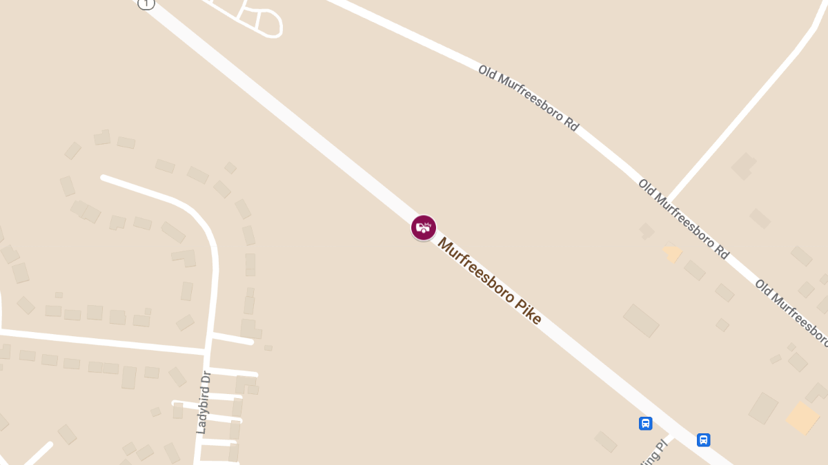 Collision with Injuries on Murfreesboro Pike