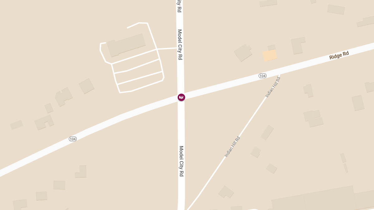 Collision with Injuriesat Model City Rd & Ridge Rd