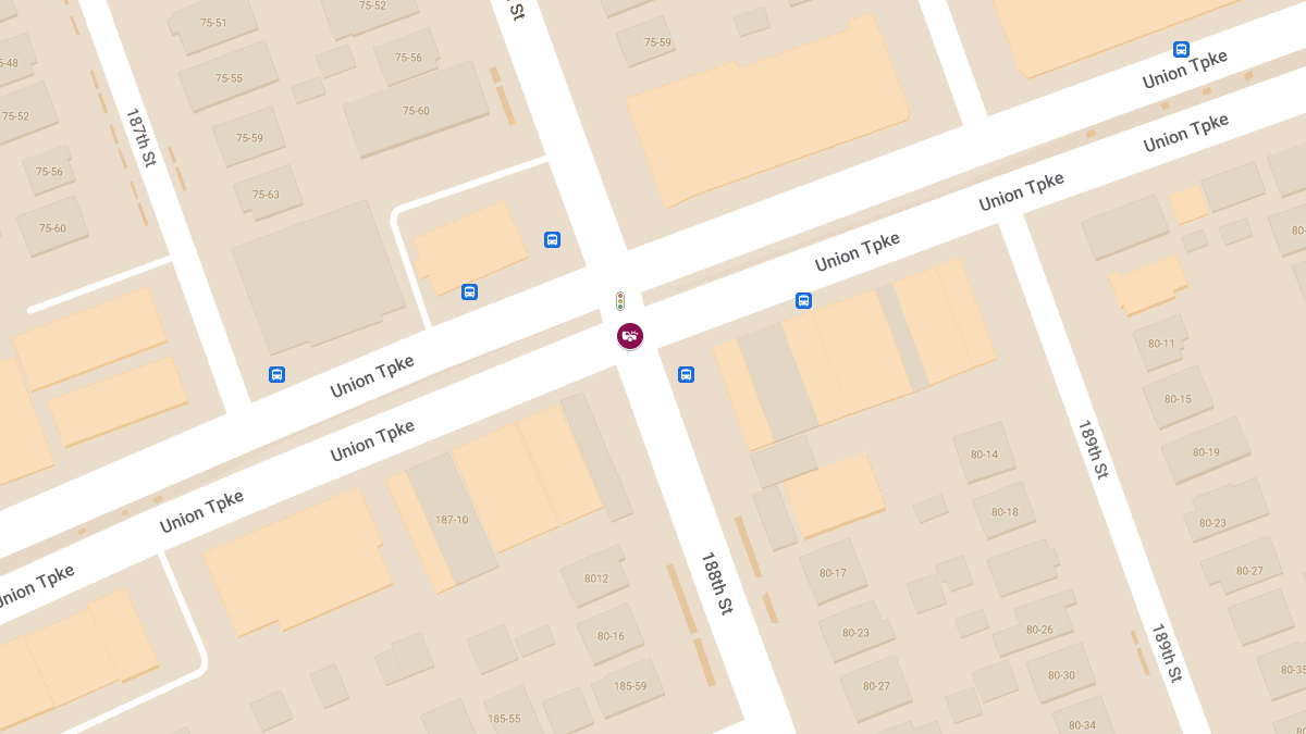 Crash With Injuries at 188th St & Union Tpke