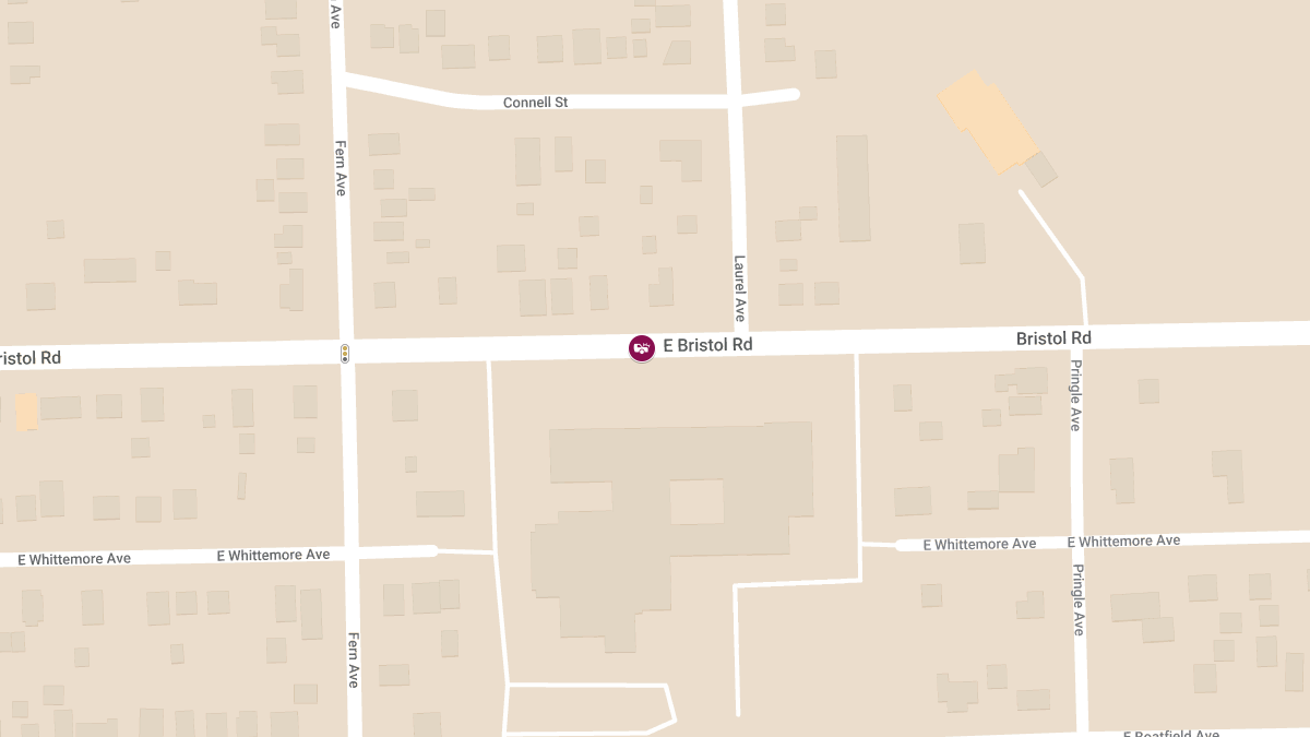 Crash With Injuries at 2294 E Bristol Rd Near Bendle Middle School