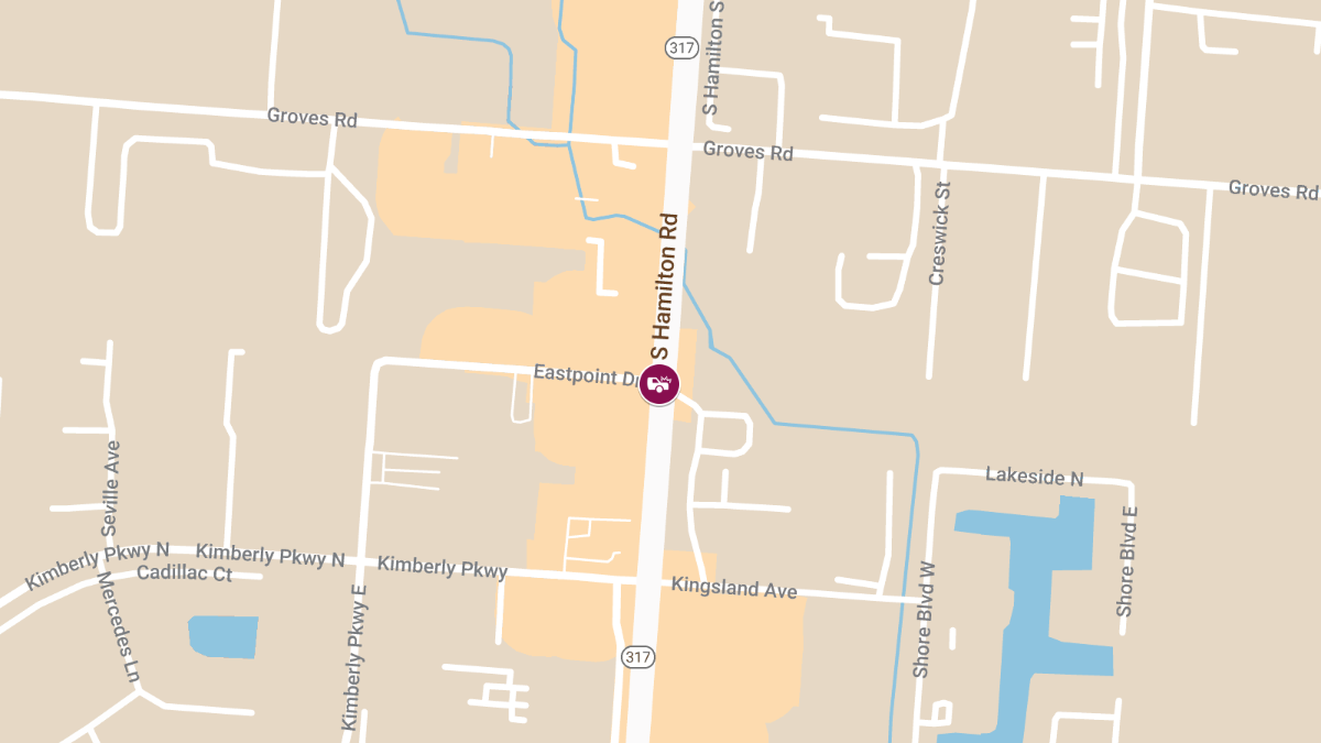 Crash With Injuries at 2596 S Hamilton Rd
