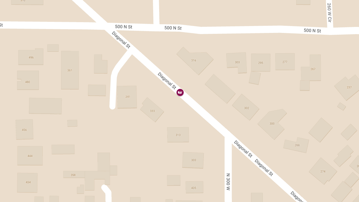 Crash With Injuries at 300 West Diagonal