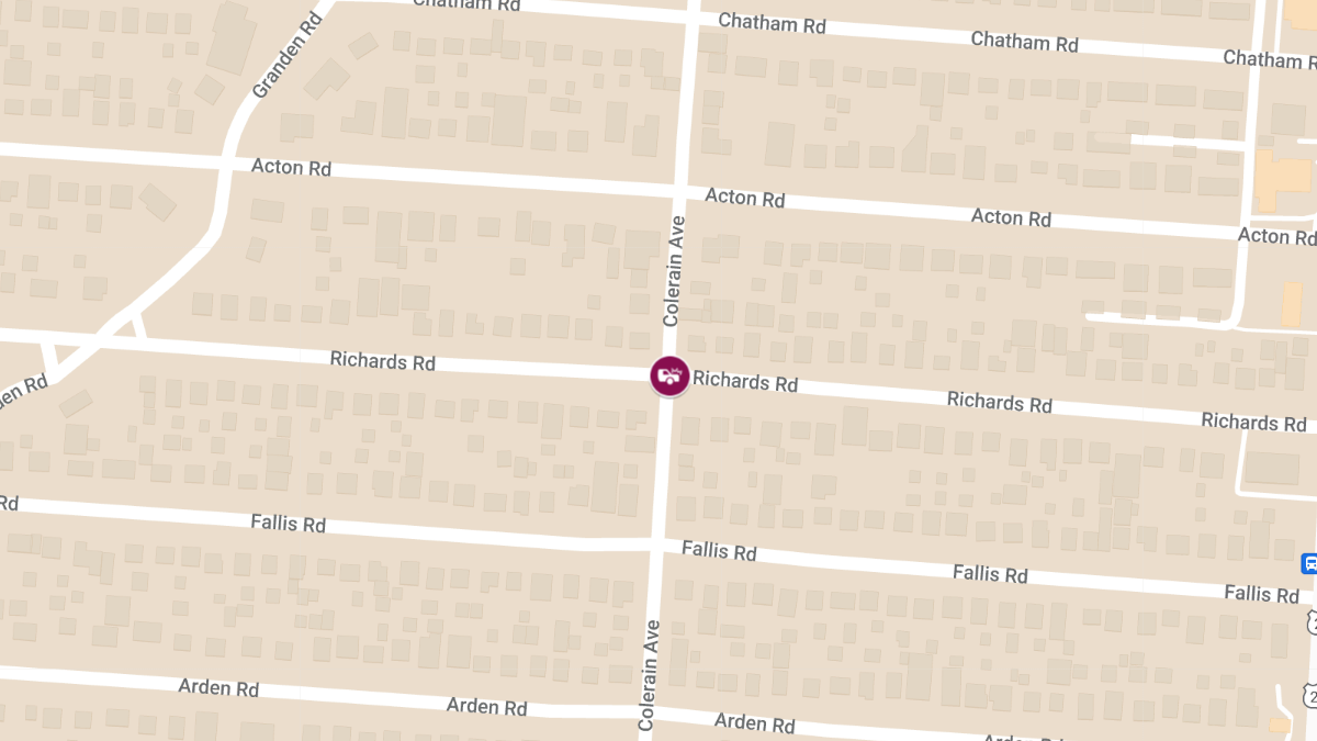 Crash With Injuries at Colerain Ave & Richards Rd