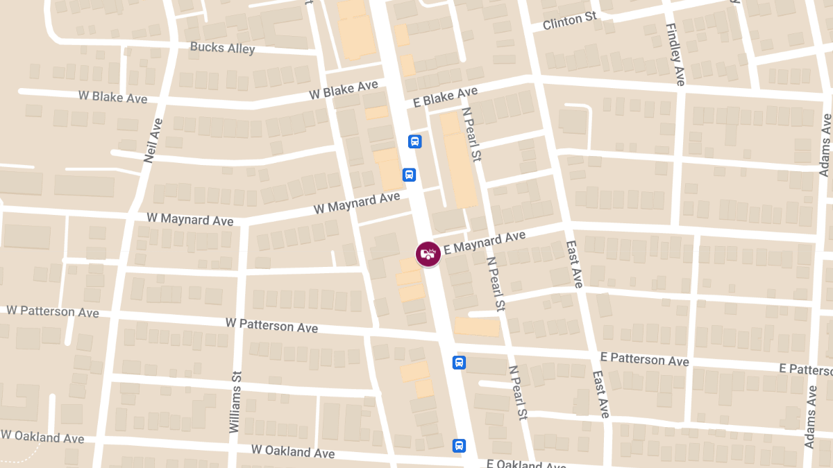 Crash With Injuries at Maynard Ave & N High St