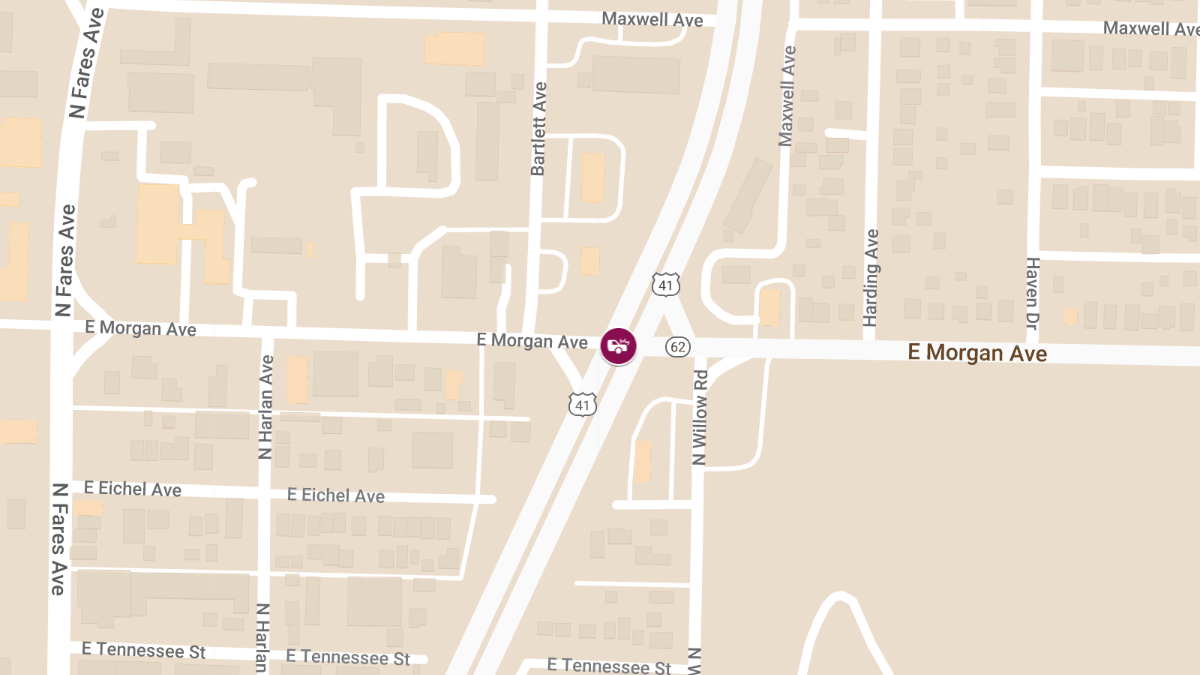 Crash With Injuries on NB Hwy 41 & Morgan