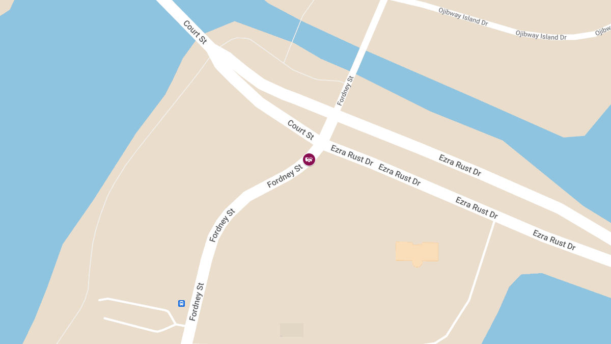 Crash at 1700 Block of Fordney