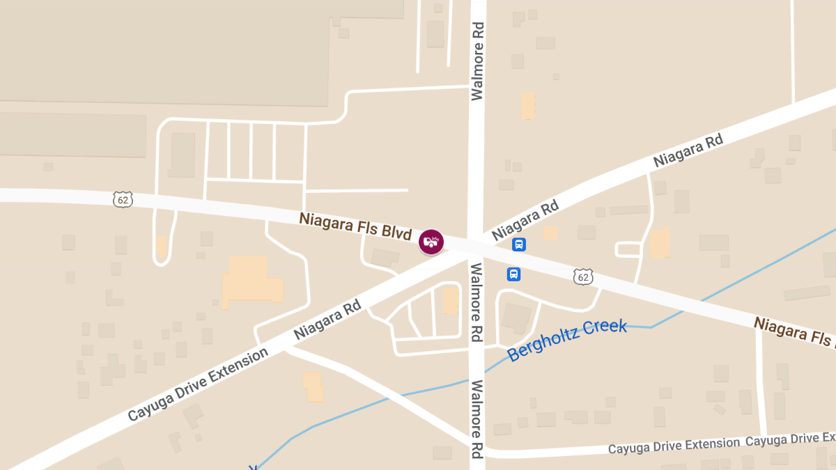 Crash at 2221 Niagara Falls Blvd