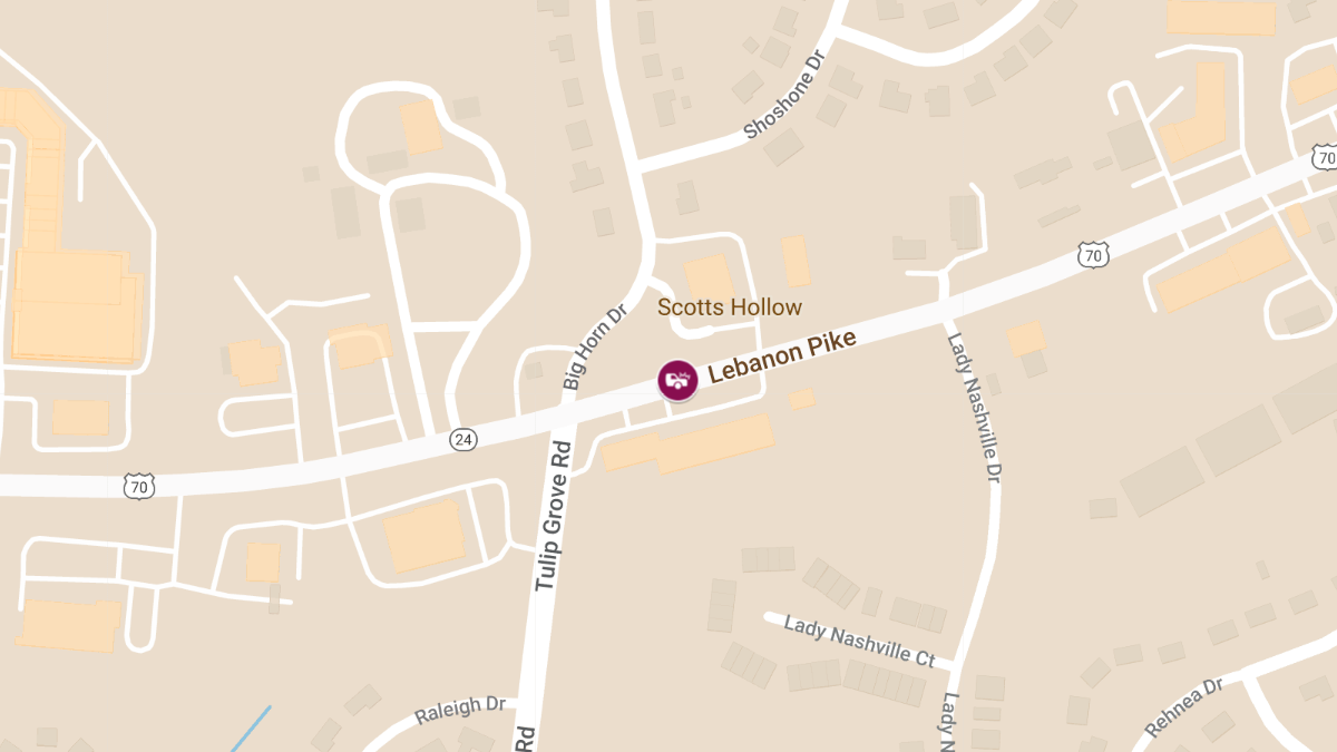 Crash at 4802 Lebanon Pike Leads to Injuries