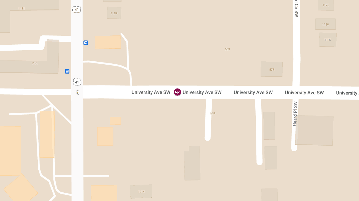 Crash at 585 University Ave SW Leads to Injuries