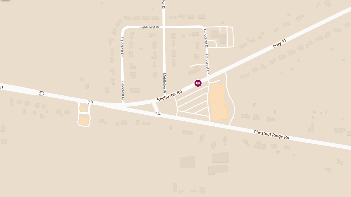 Crash at 7135 Rochester Rd