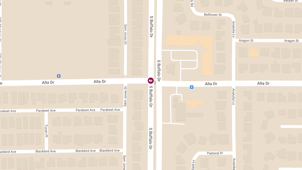 Crash at Alta Dr and S Buffalo Dr Results in Injuries