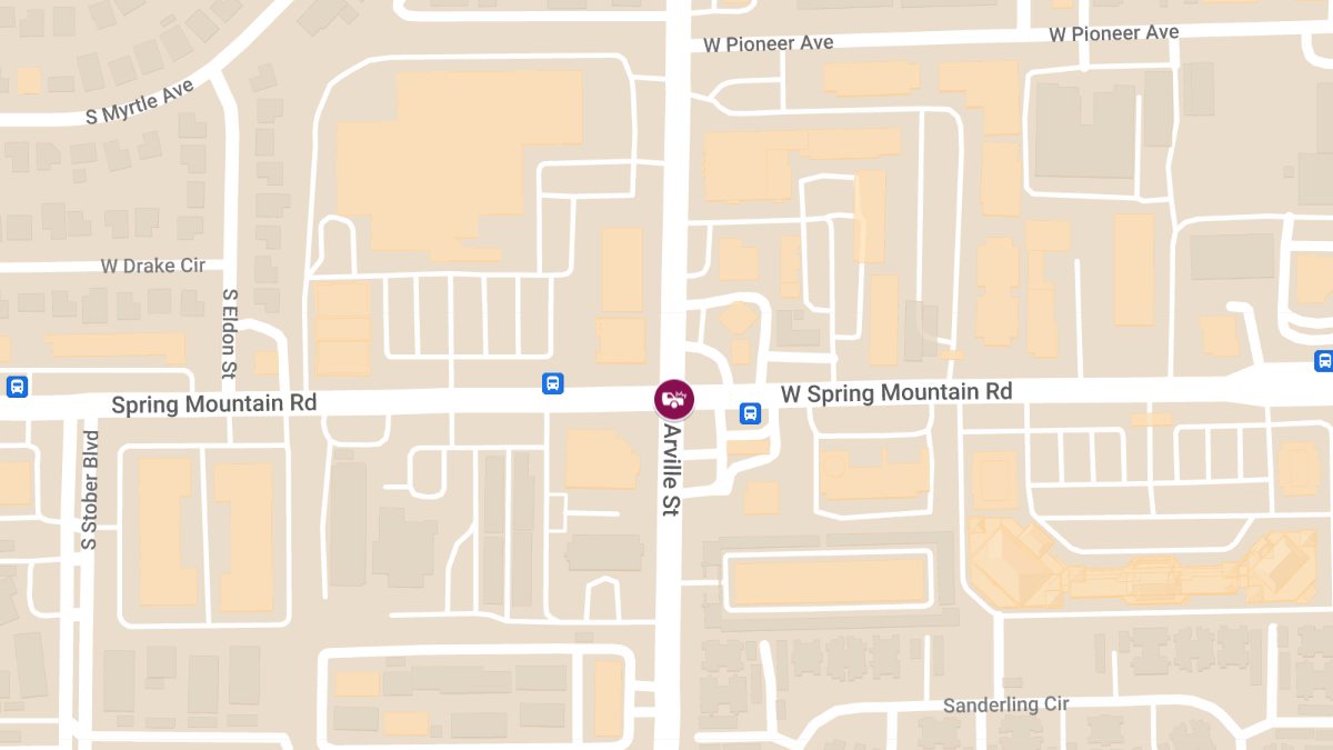 Crash at Arville St & Spring Mountain Rd Results in Injuries