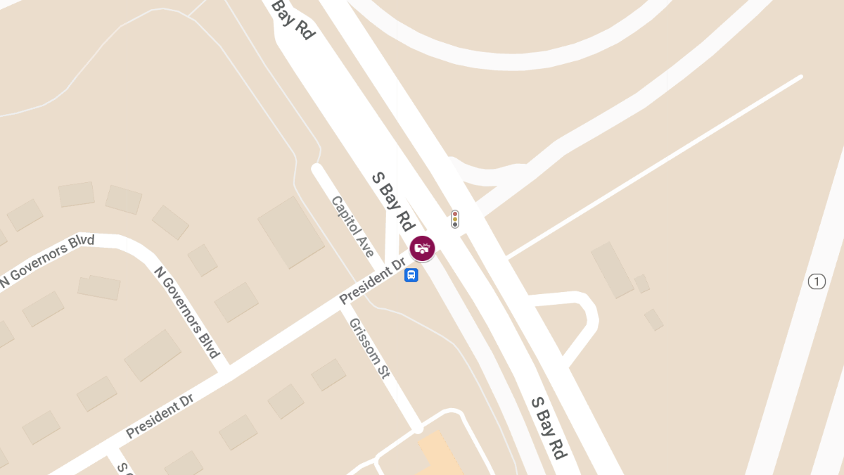 Crash at Bay Rd & President Dr Involving Five Vehicles