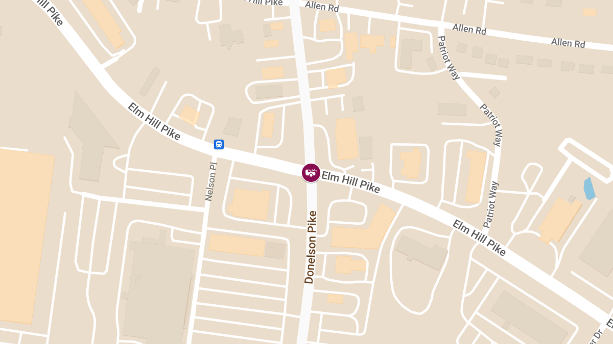 Crash at Donelson Pike & Elm Hill Pike Results in Injuries