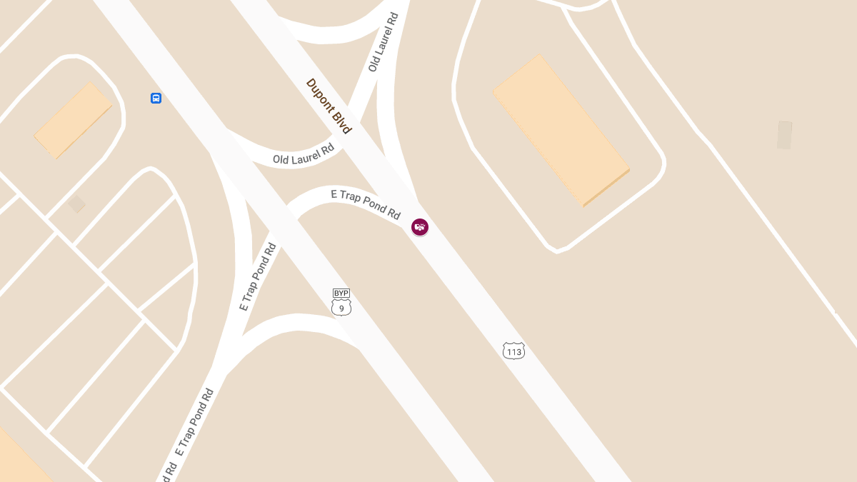 Crash at Dupont Blvd & East Trap Pond Rd Leaves One Critical