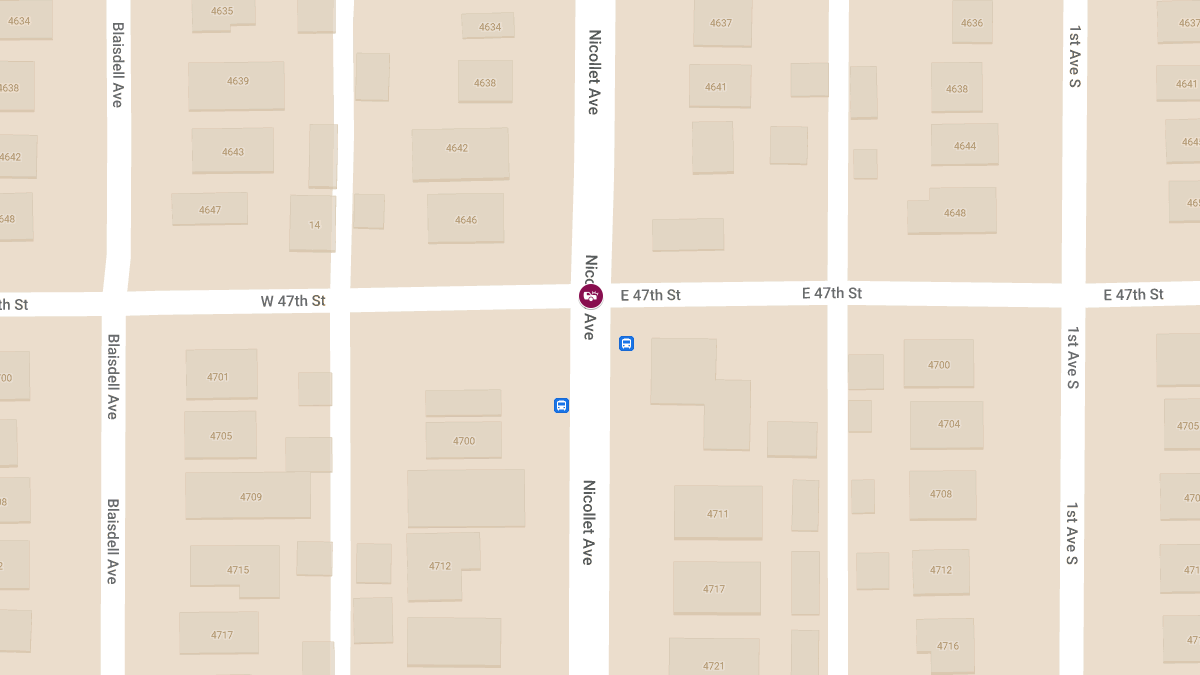 Crash at E 47th St & Nicollet Ave Results in Injuries