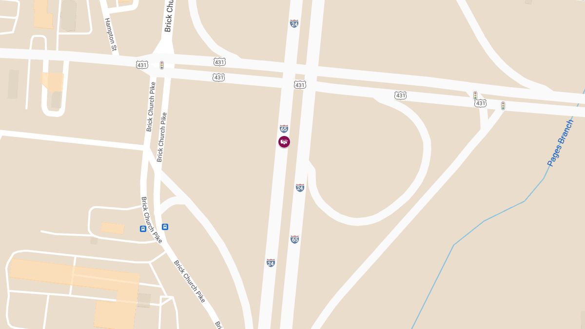 Crash at Exit 87 I-65 N Near Trinity Ln Exit Causes Injuries