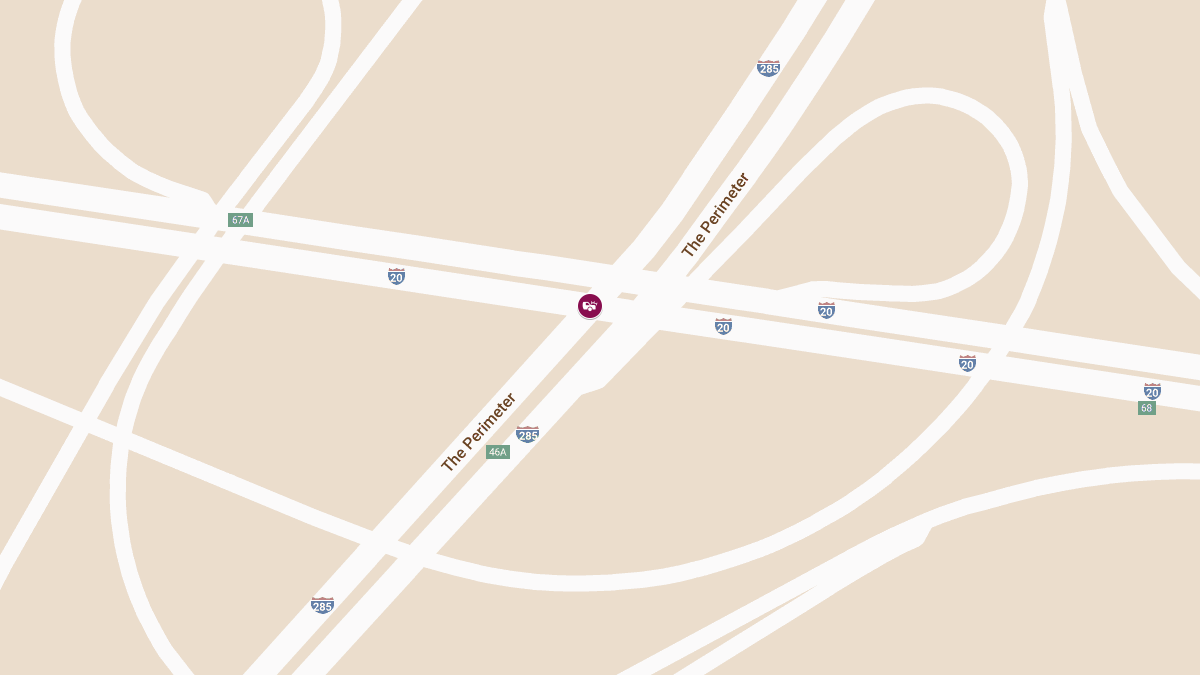 Crash at I-20 E & I-285 N Causes Injuries