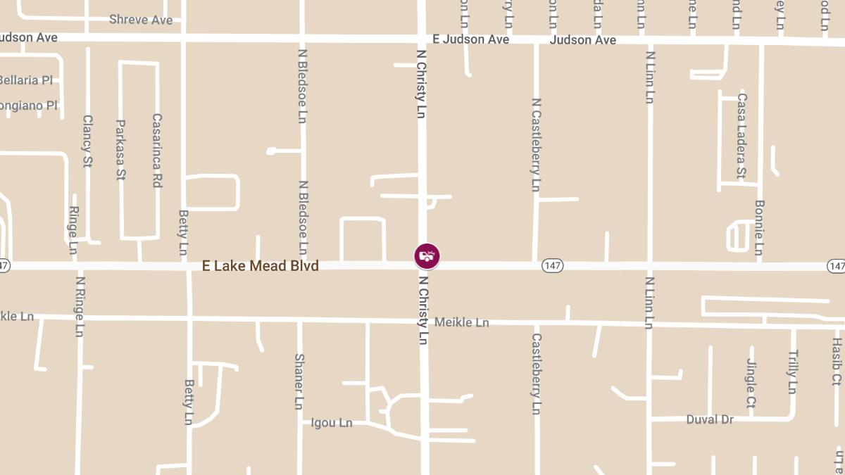 Crash at N Christy Ln & E Lake Mead Blvd Results in Injuries