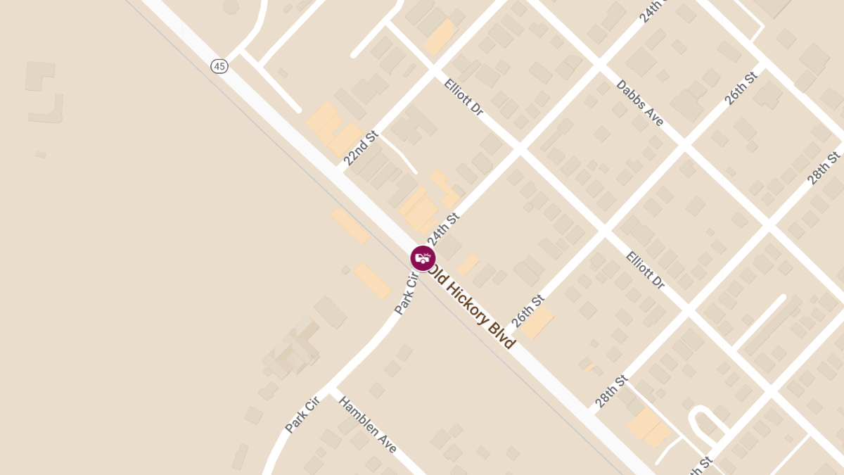 Crash at Old Hickory Blvd and 24th St Causes Injuries