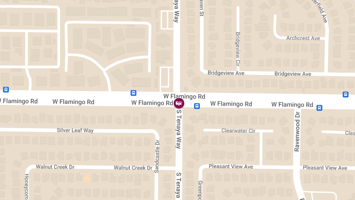 Crash at S Tenaya Way and W Flamingo Rd Leads to Injuries