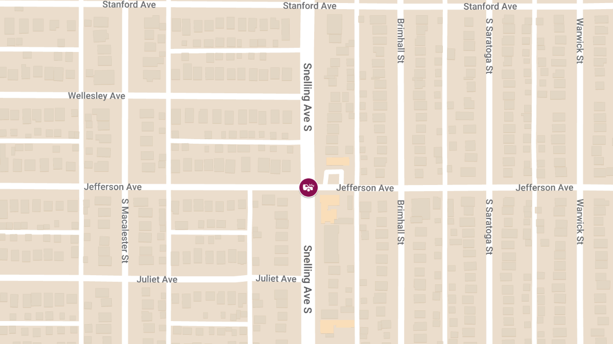 Crash at Snelling Ave S & Jefferson Ave Leads to Injuries