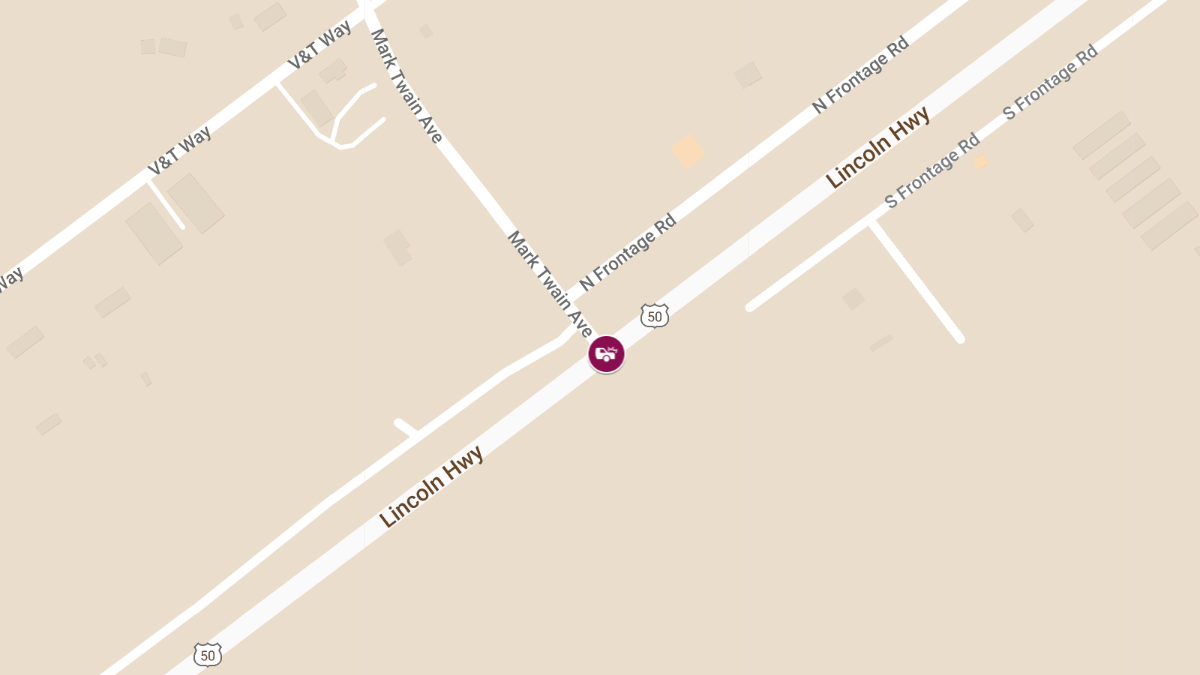 Crash at US 50 & Mark Twain Ave Results in Injuries