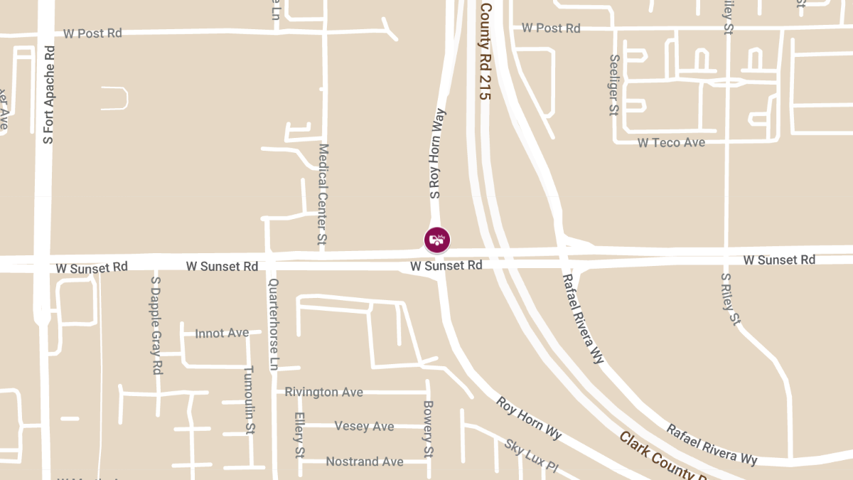 Crash at W Sunset Rd & Roy Horn Way Results in Injuries