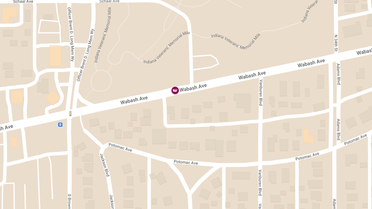 Accident with Injuries at Wabash St & Brown Ave