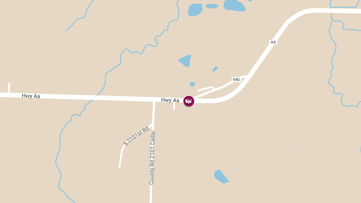 Crash on HWY AA North of Dederick Causes Injuries