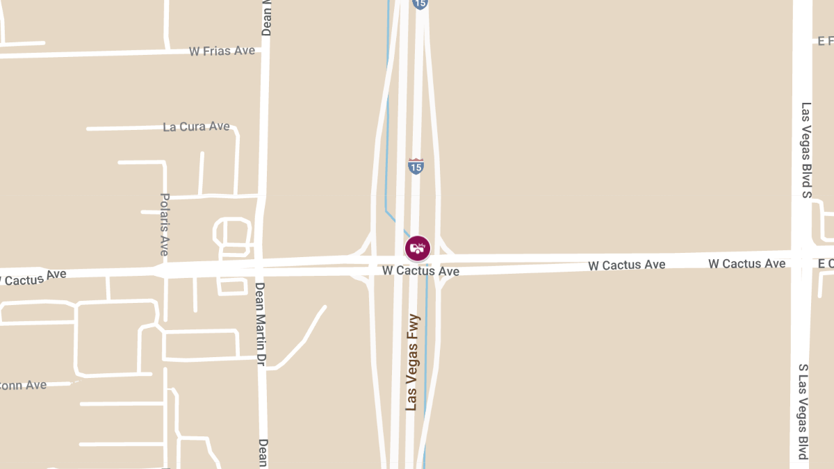 Crash on I-11 North at S Rancho Dr Off-Ramp Causes Injuries