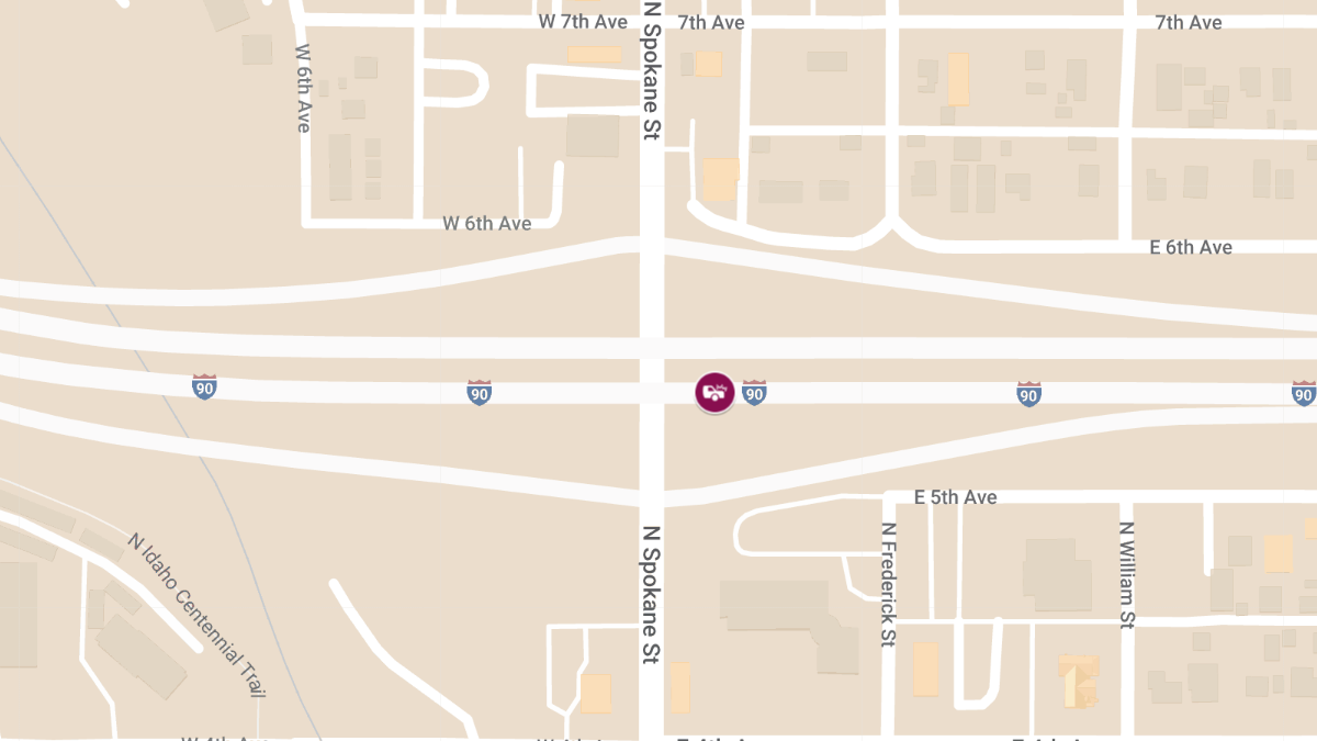 Crash on WB Seltice Off-Ramp from I-90