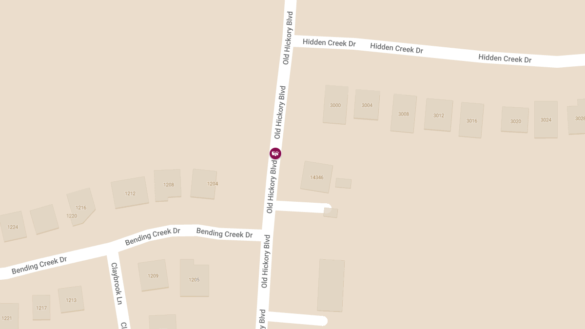 Crash with Injuries at 14346 Old Hickory Blvd