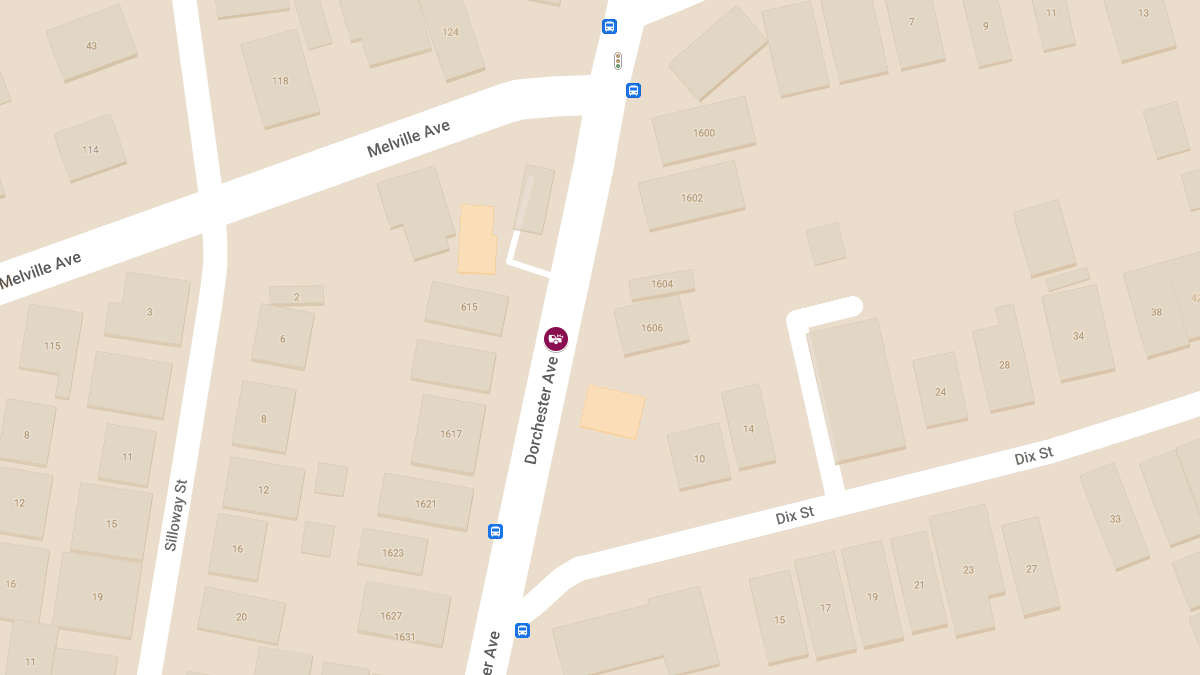 Crash with Injuries at 1616 Dorchester Ave