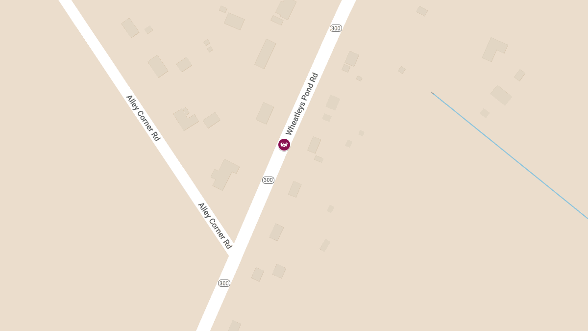 Crash with Injuries at 2558 Wheatleys Pond Rd