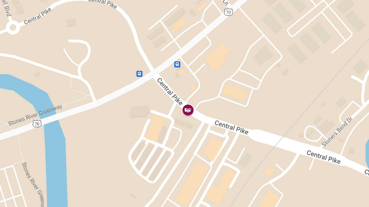 Crash with Injuries at 3507 Central Pike