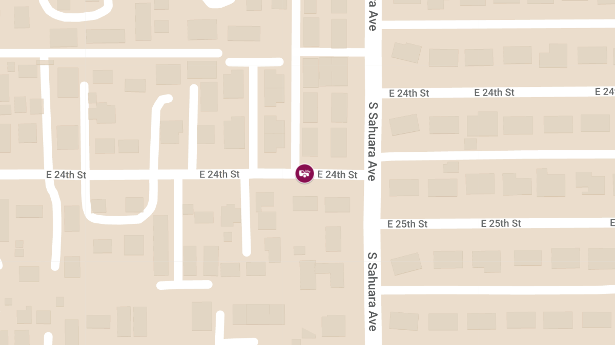 Crash with Injuries at 5848 E 24th St