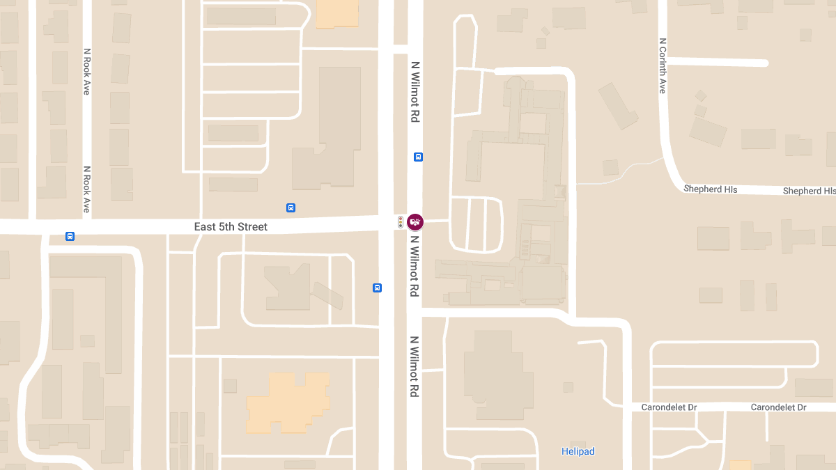 Crash with Injuries at 5th St & Wilmot